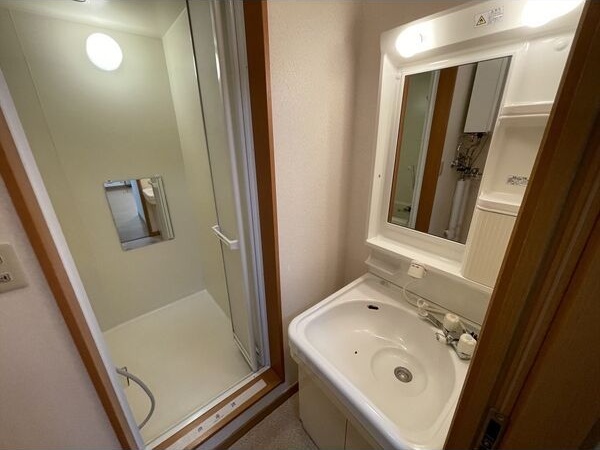 洗面設備　シャワードレッサー付きです！