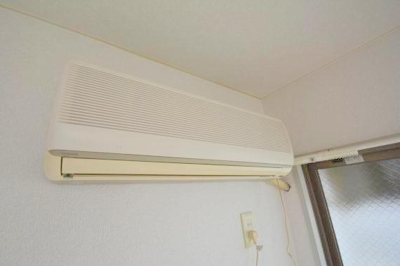 その他設備　エアコンがはじめからついているのはお得ですね。