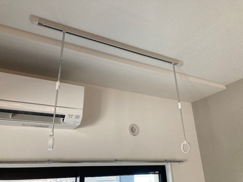 その他共有部分　室内物干機完備。