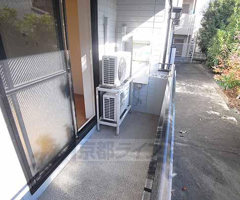 バルコニー　日当たり良好です