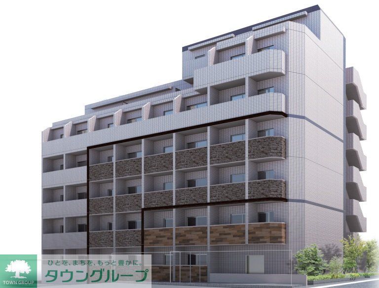 建物外観　完成イメージ図です。