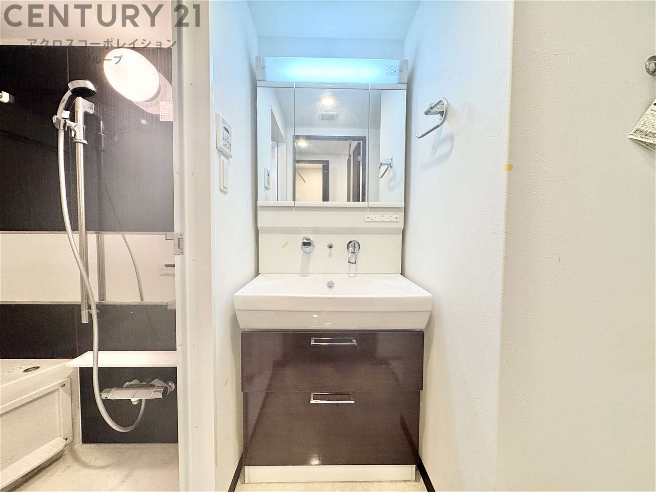 洗面設備　独立洗髪洗面化粧台付き☆