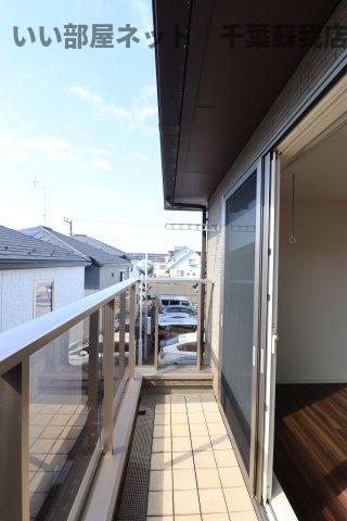 バルコニー　洗濯物もよく乾きそうな、陽当たり良好なバルコニーです！