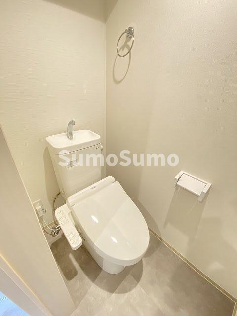 トイレ　ゆったりとした空間のトイレです