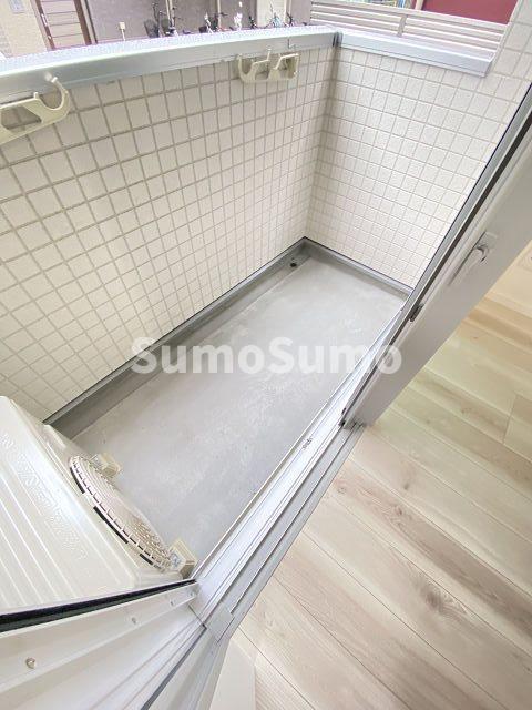 バルコニー　広々としたバルコニーです