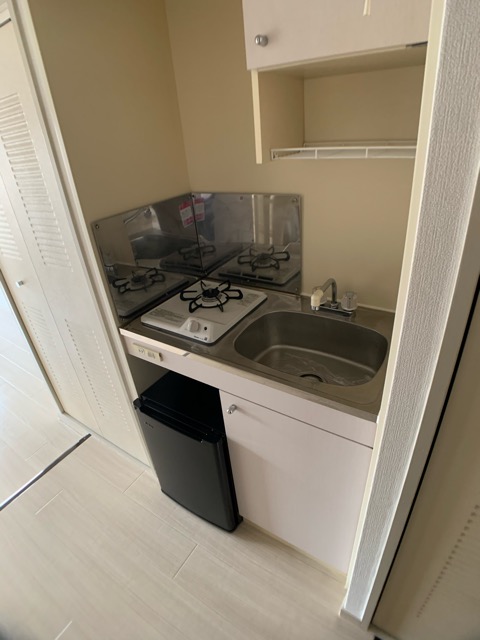 キッチン　1口ガスコンロ付きのキッチン♪
