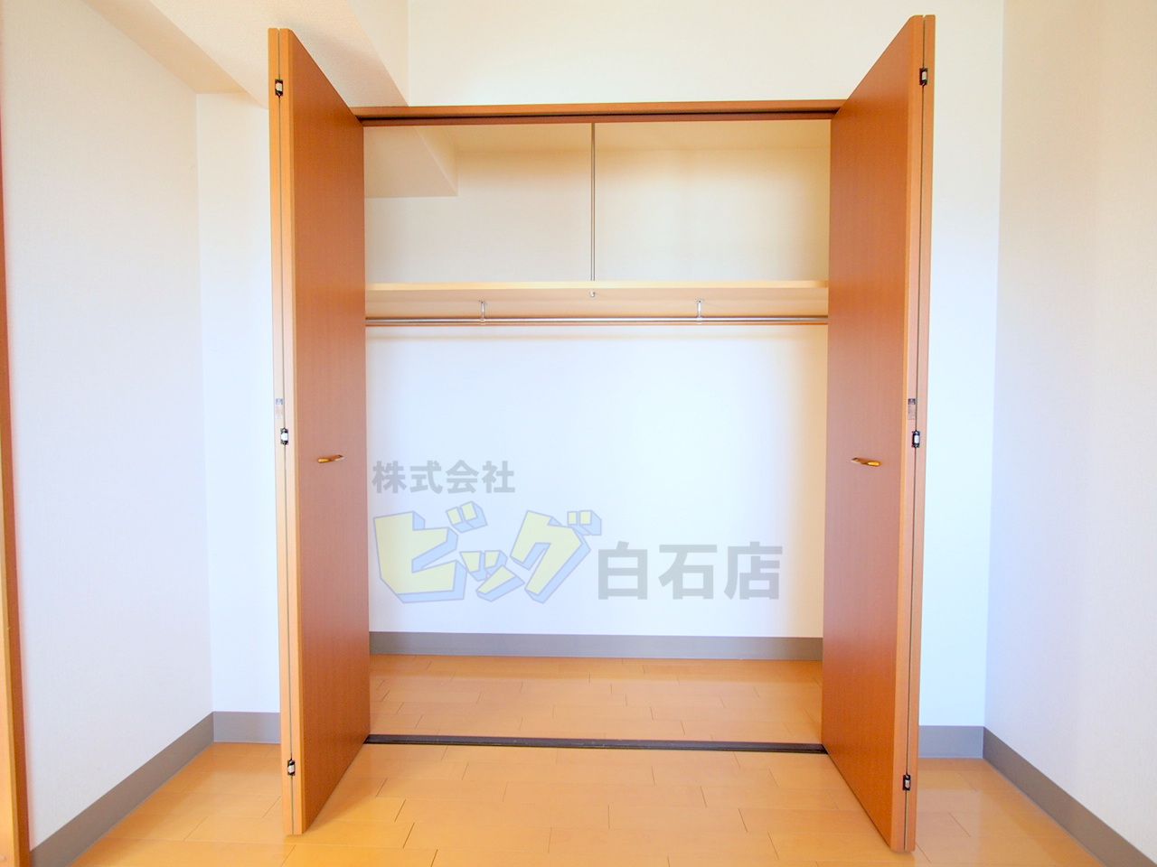 収納　クローゼット付きです♪