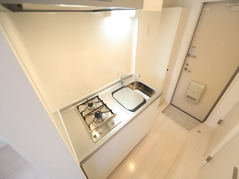 キッチン　システムキッチン（ガス2口コンロ付）