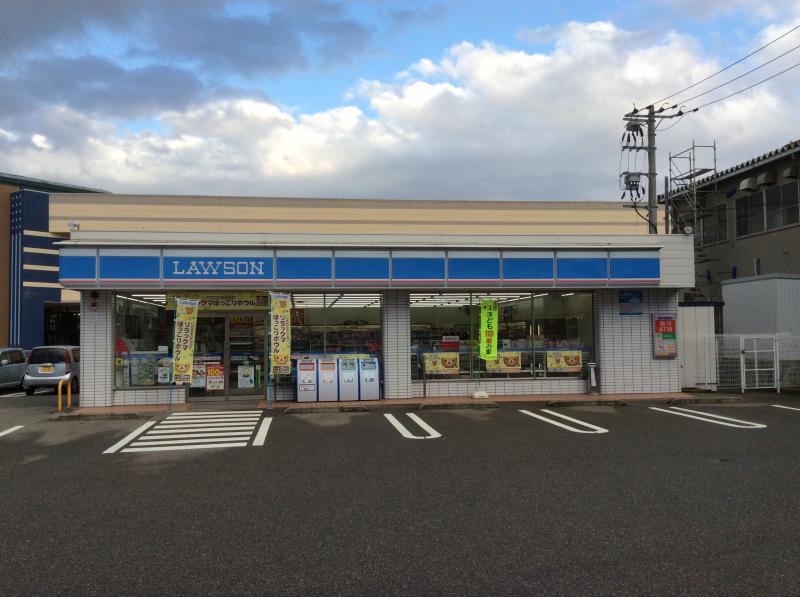 コンビニ　ローソン 富山新庄銀座店（コンビニ）まで1196m