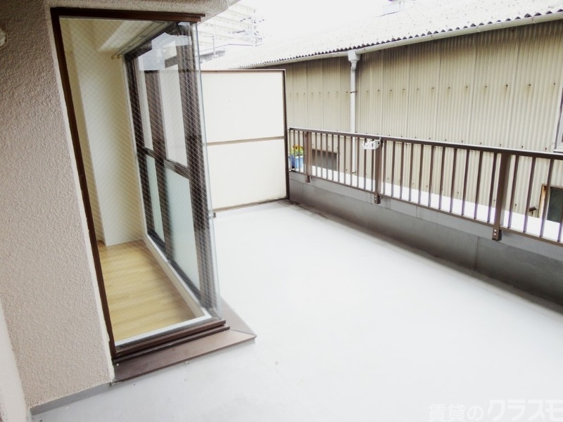 バルコニー　バルコニー広めです！