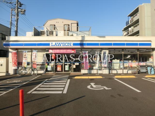 コンビニ　ローソン足立谷中5丁目店（コンビニ）まで355m