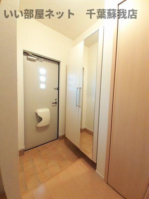 玄関　明るい玄関です