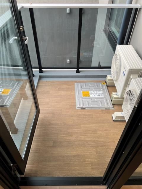 バルコニー　お洗濯にも便利なバルコニー付き