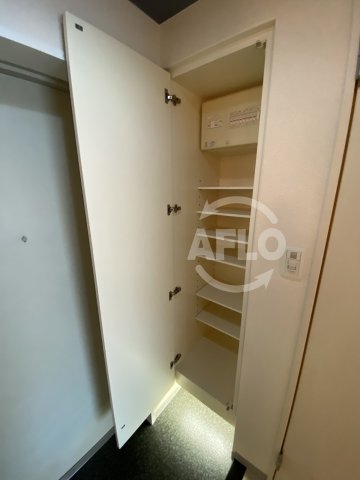 玄関　ノースヴィレッジ壱番館　下駄箱