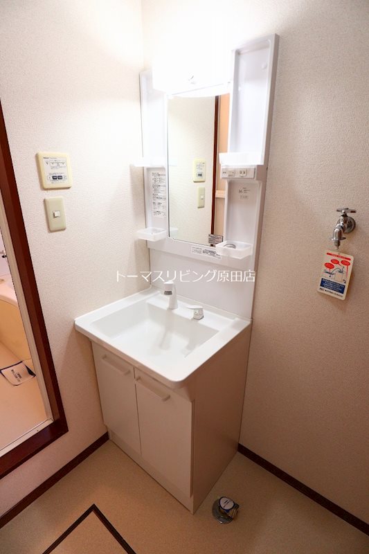 洗面設備　A101号室写真