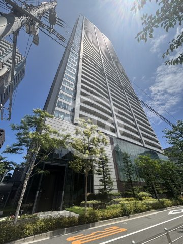 建物外観　大阪ひびきの街ザ・サンクタスタワー　外観