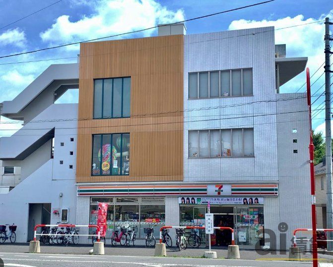 コンビニ　セブンイレブン川越南古谷店（コンビニ）まで580m