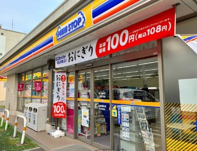 コンビニ　ミニストップ江東千石店（コンビニ）まで385m