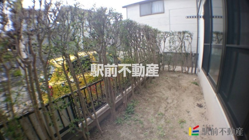 バルコニー　別部屋流用（１階）