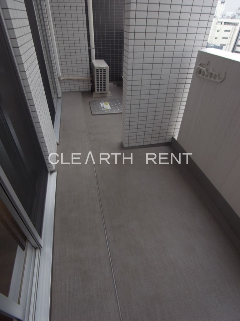 バルコニー　広々としたバルコニーです