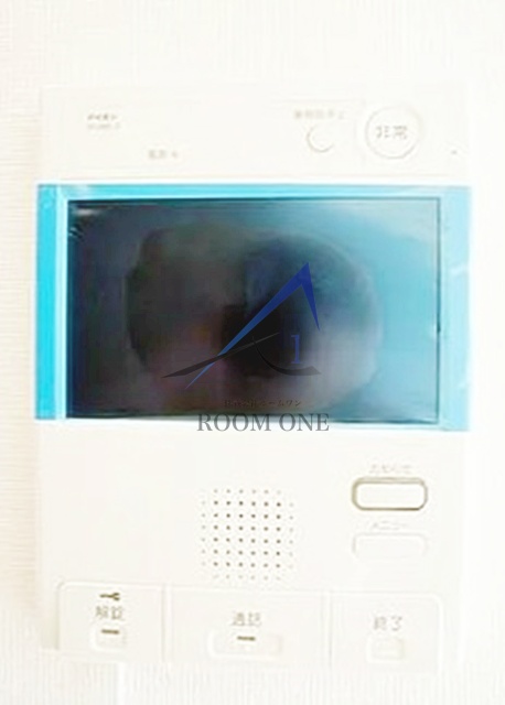 セキュリティ　モニター付きインターホンです。