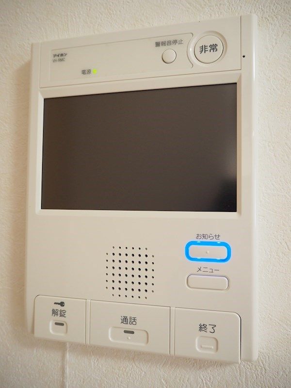 セキュリティ　☆安心のTVモニタ付きインターホン☆