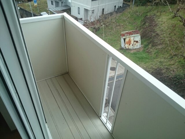バルコニー　広々としたバルコニーです