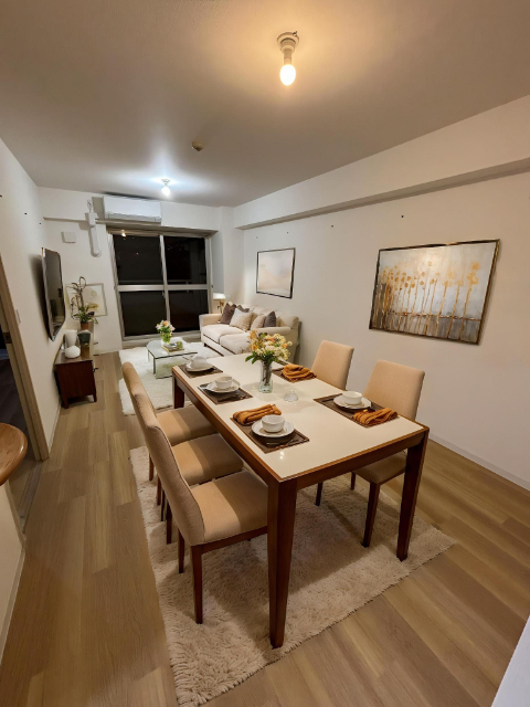 居室・リビング　ＣＧの為、家具はございません。