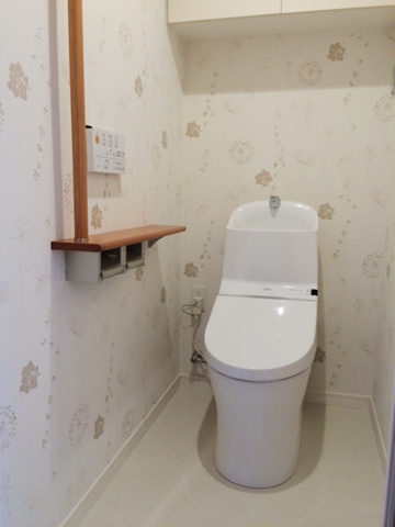 トイレ　清潔感のあるトイレです
