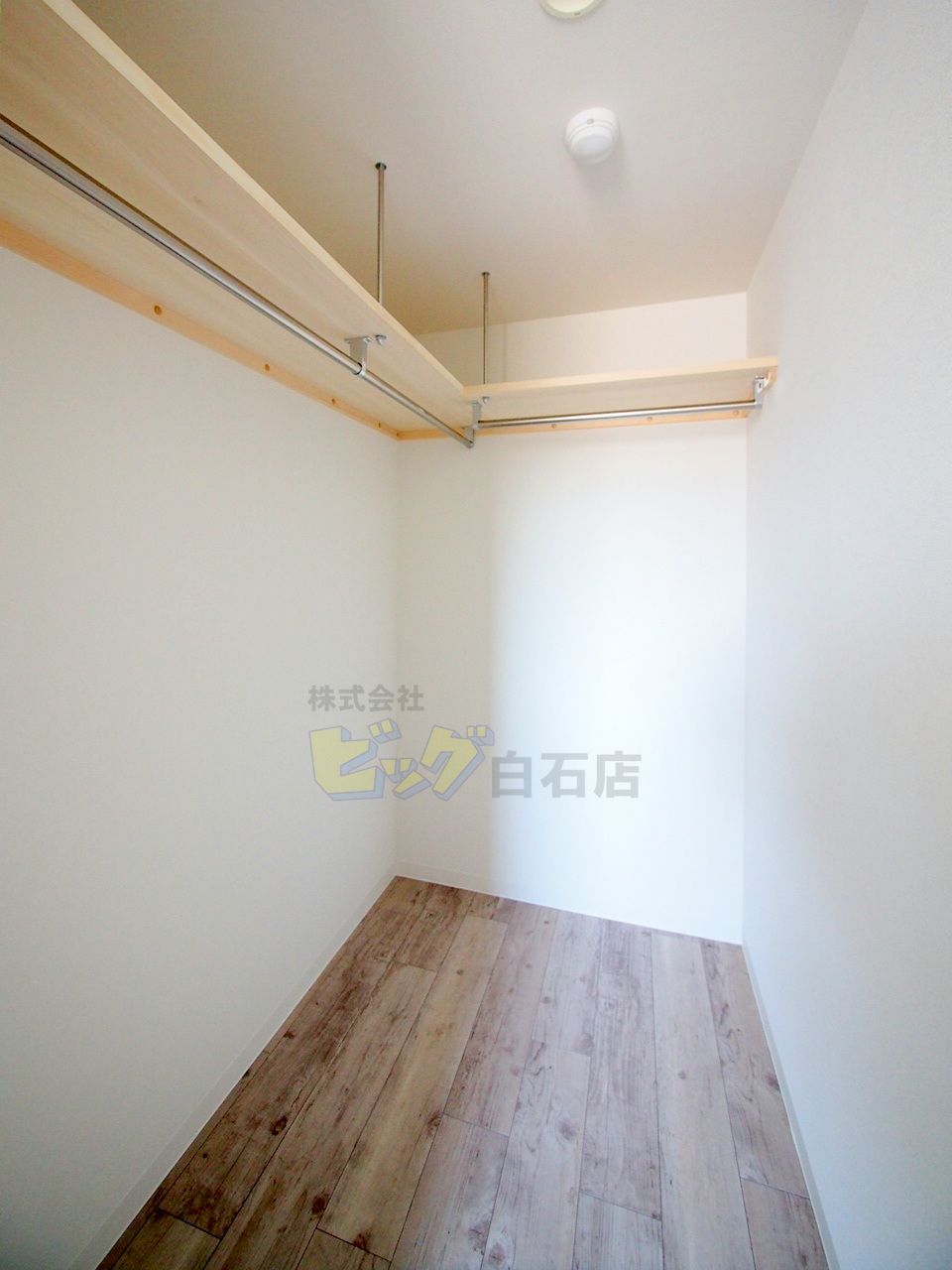 収納　広々ウォークインクローゼット付きです♪