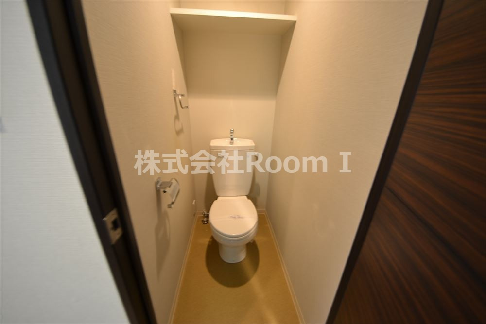 トイレ　ゆったりとした空間のトイレです