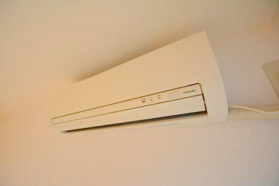 その他設備　エアコンがはじめからついているのはお得ですね。