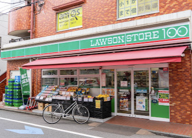 コンビニ　ローソンストア100 LS南六郷店（コンビニ）まで493m
