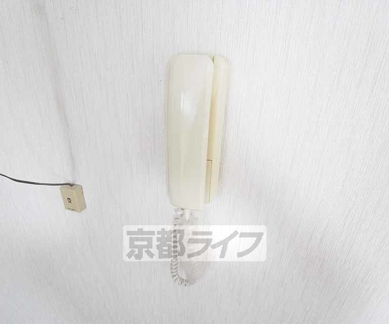 セキュリティ　インターフォンです。