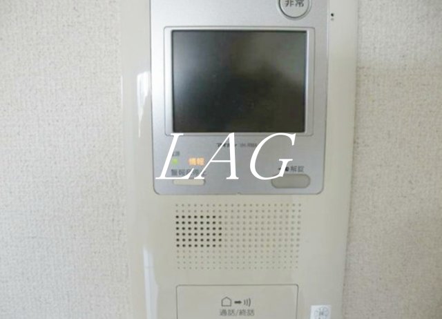 セキュリティ　モニター付きインターホンです。
