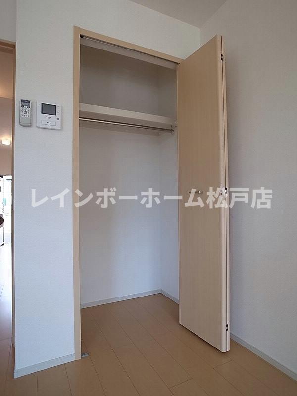 収納　ちょっとした収納スペースも充実しています