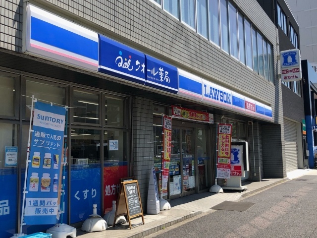 コンビニ　ローソン鶴舞駅西店（コンビニ）まで89m