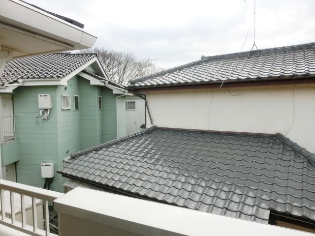 眺望　住宅街にあります。
