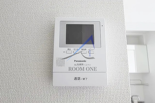 セキュリティ　モニター付インターホンです。