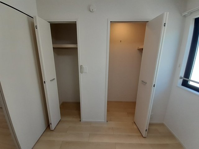 収納　十分な収納スペースがあります