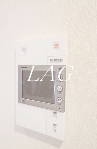 セキュリティ　モニター付きインターホンです。