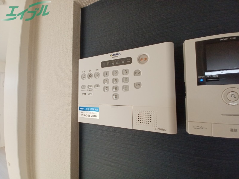 セキュリティ　同物件別部屋参考写真です。