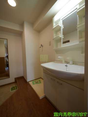 洗面設備　別部屋のお写真です