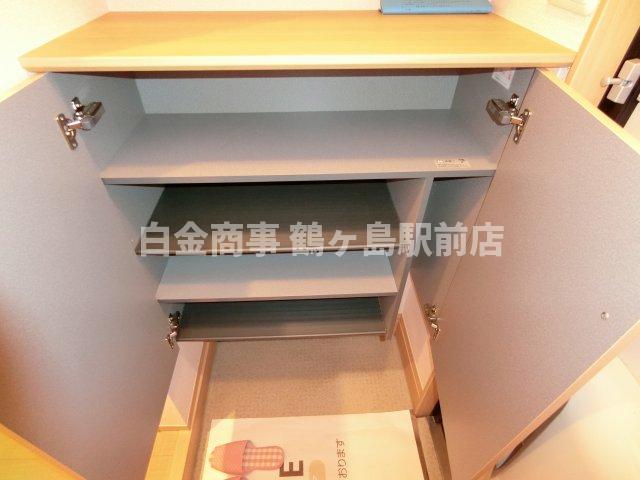 収納　同じ間取りの別の部屋の写真になります