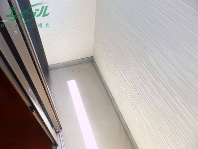バルコニー　同タイプ部屋写真です。