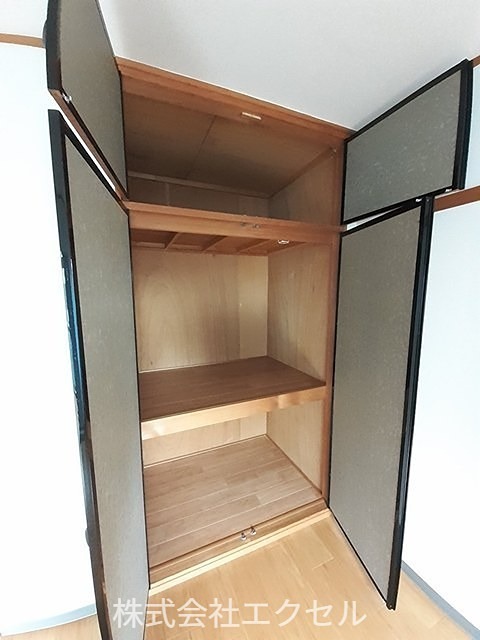 収納　収納完備でお部屋を広くお使いいただけます。