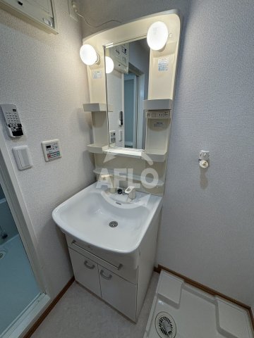 洗面設備　サニーサイド玉造　独立洗面台
