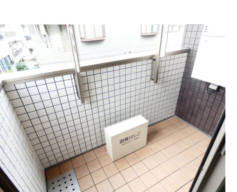 バルコニー　落ち着いた時間を過ごせるバルコニーです
