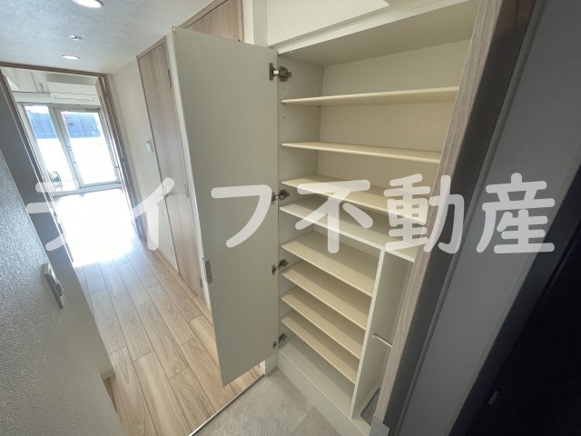 収納　収納があります