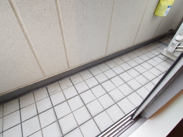バルコニー　お洗濯にも便利なバルコニー